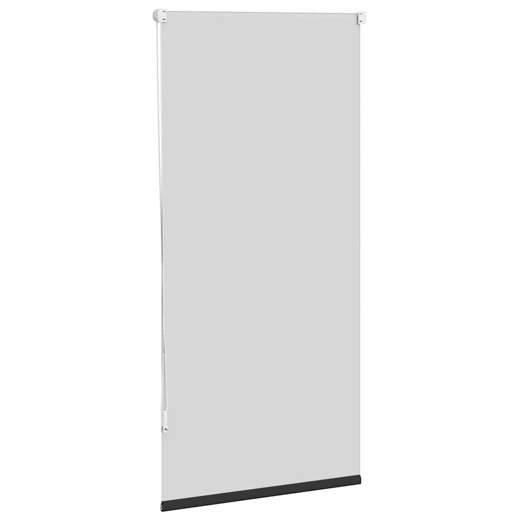 Cortina de rolo blackout, 64,4 x 120 cm, largura do tecido 60 cm, preta.