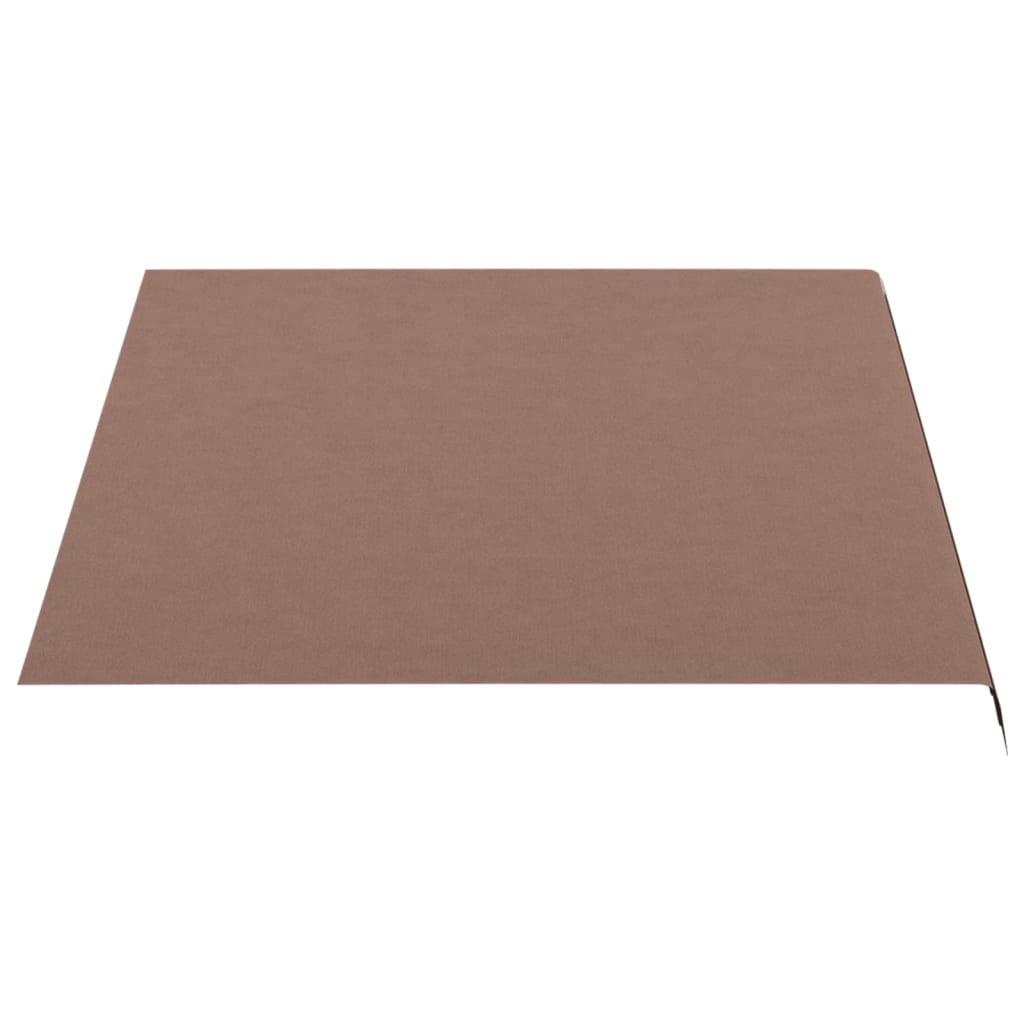Tecido de substituição para toldo castanho 350x250 cm poliéster