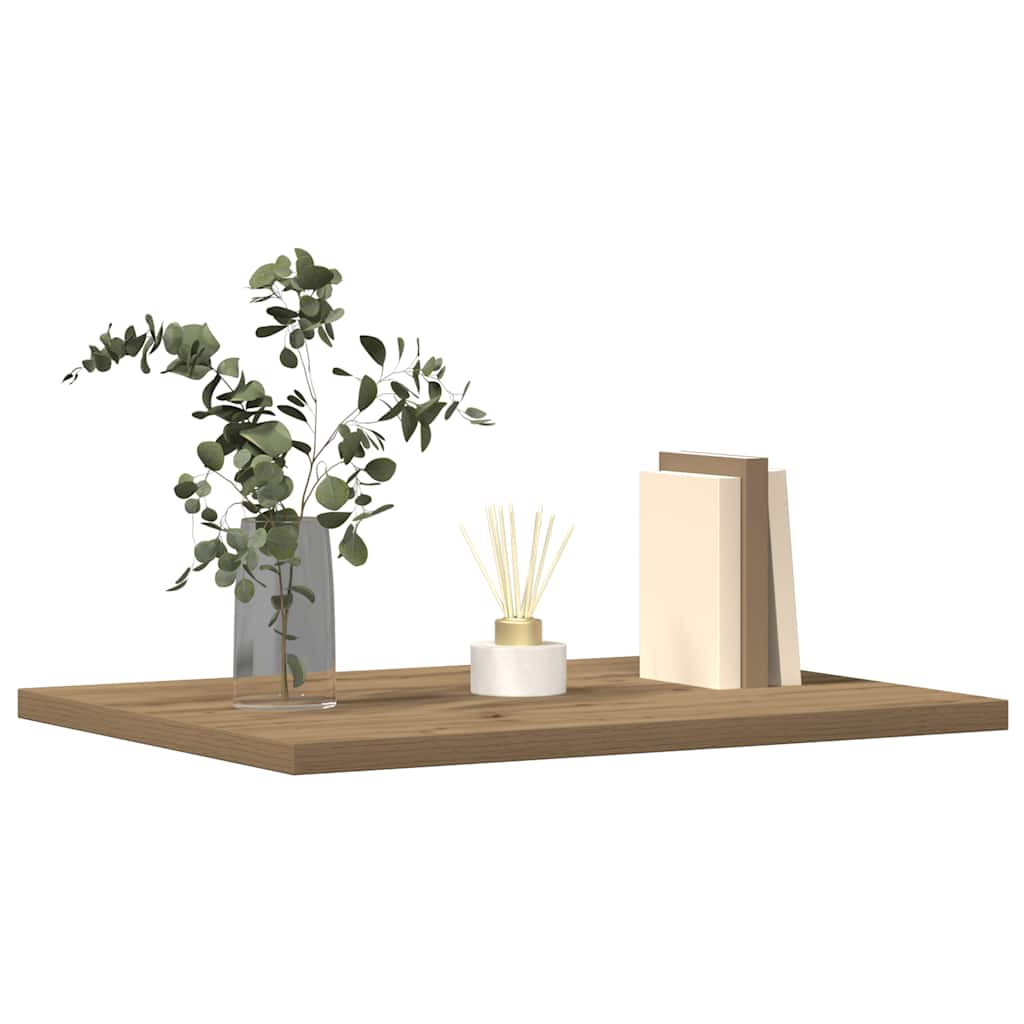 Prateleiras p/ estante 4 pcs deriv. madeira carvalho artisiano