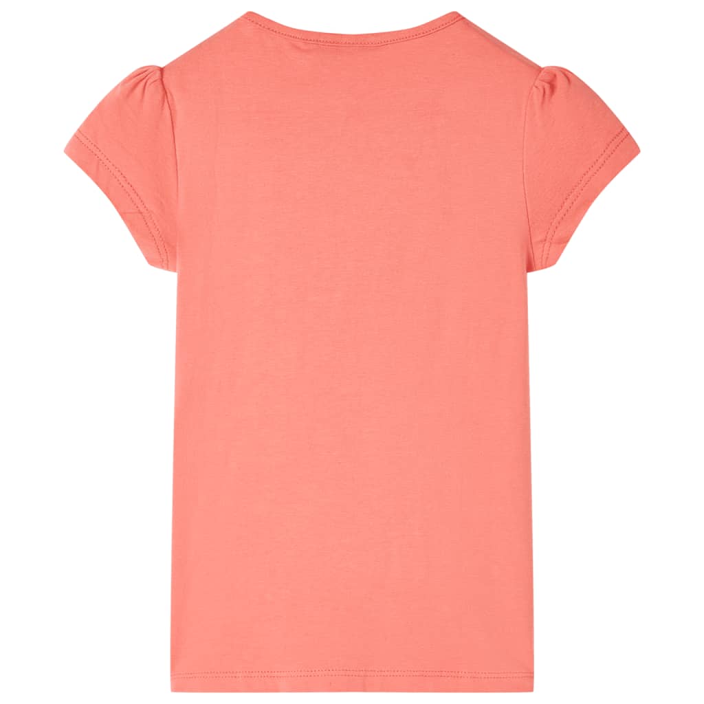 T-shirt infantil coral 116