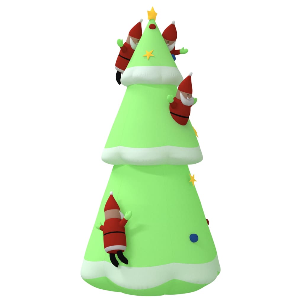 Árvore natal insuflável com luzes LED 500 cm