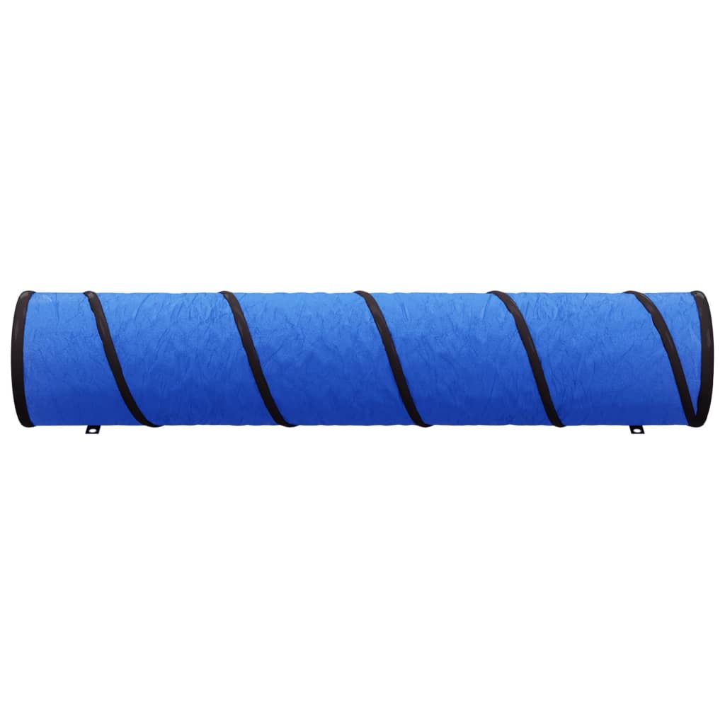 Túnel para cães ø 40x200 cm poliéster azul