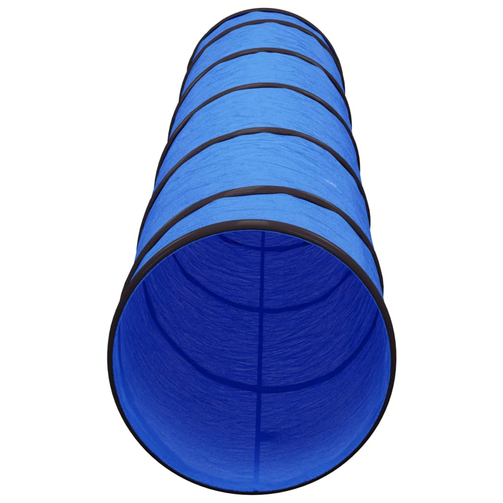 Túnel para cães ø 40x200 cm poliéster azul