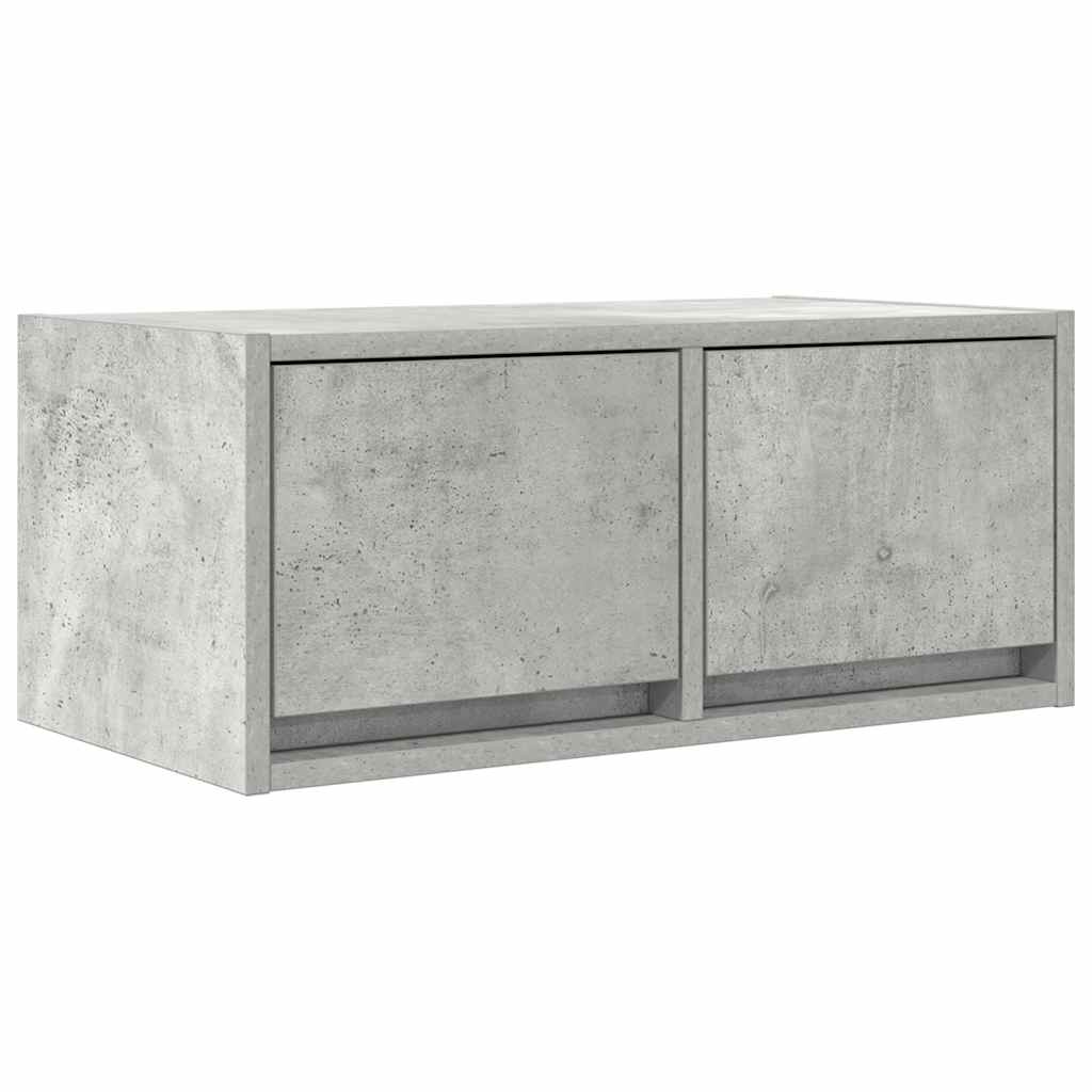 Móvel de TV 60x31x25,5 cm derivados de madeira cinza cimento