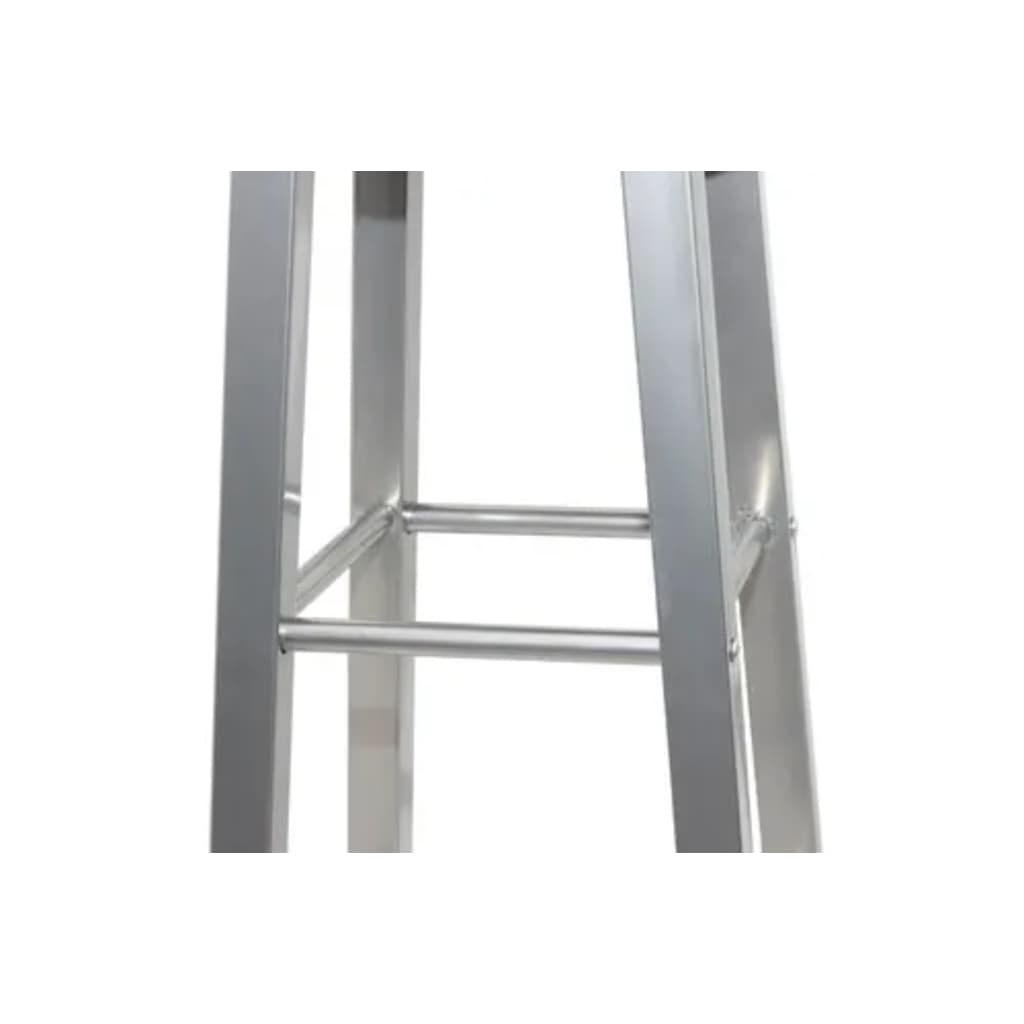 Bancos de bar 2 pcs metal com assento MDF