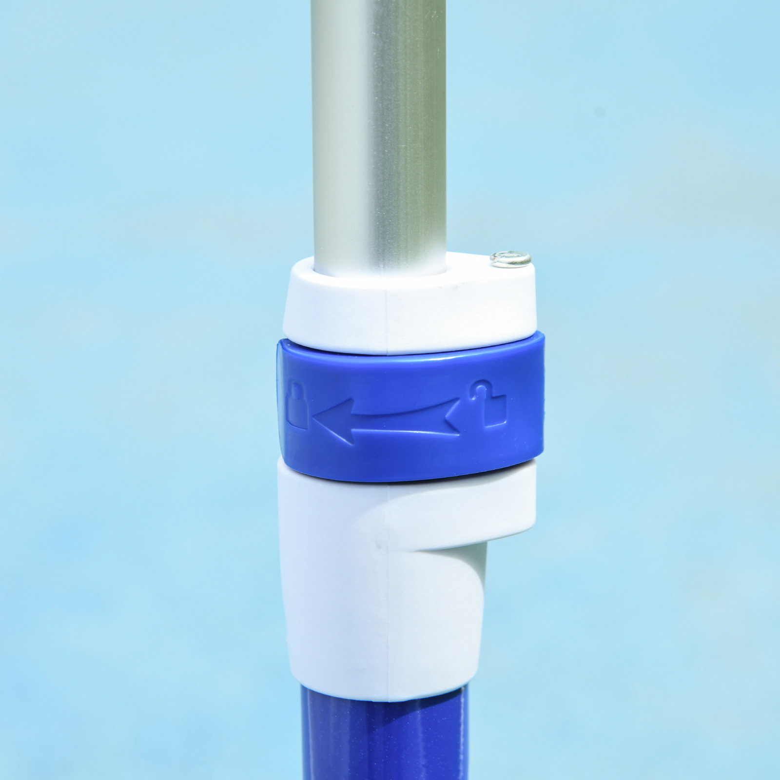 Trotinete para crianças trotinete com 3 rodas LED altura ajustável carga 25 kg 52x29x63-76 cm azul