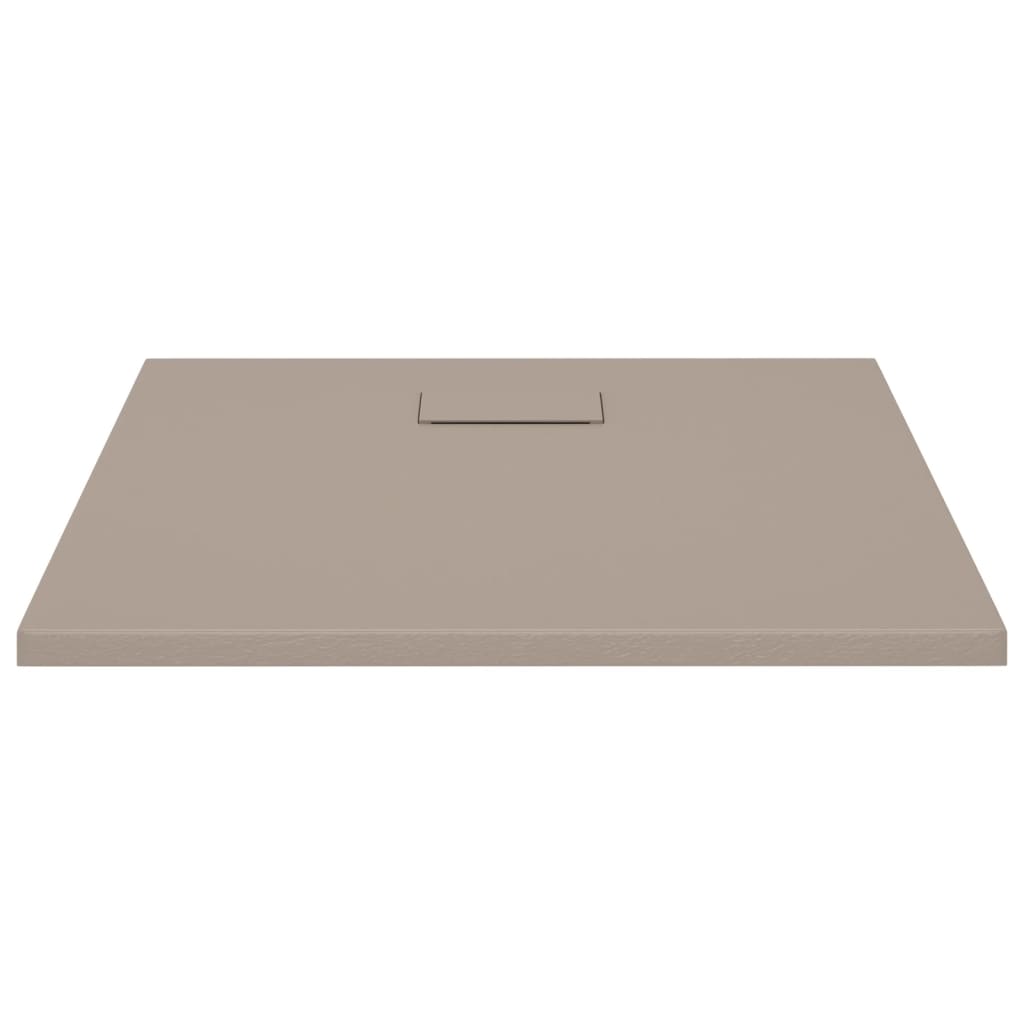 Base de chuveiro smc 90x90 cm castanho