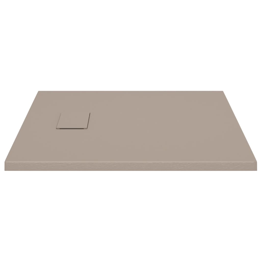 Base de chuveiro smc 90x90 cm castanho