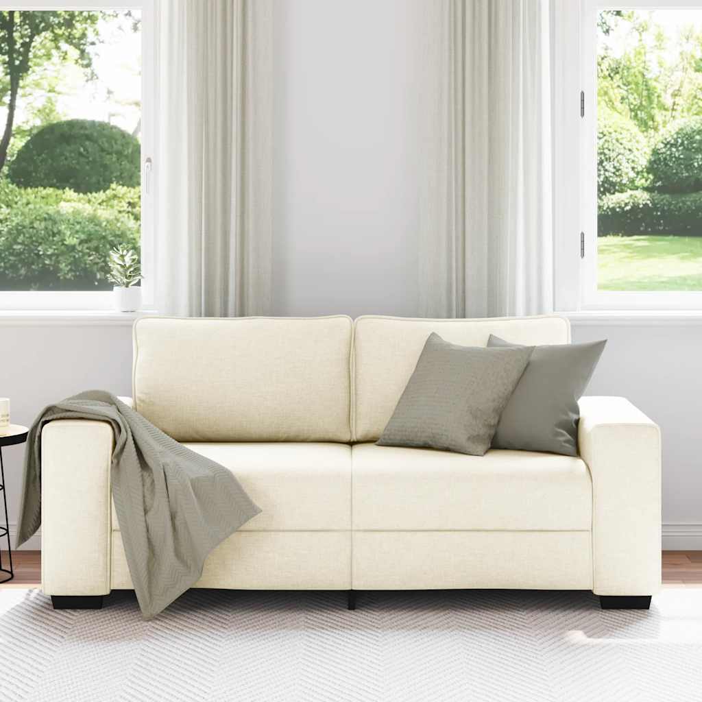 Sofá de 2 lugares 180x77x82 cm em linho