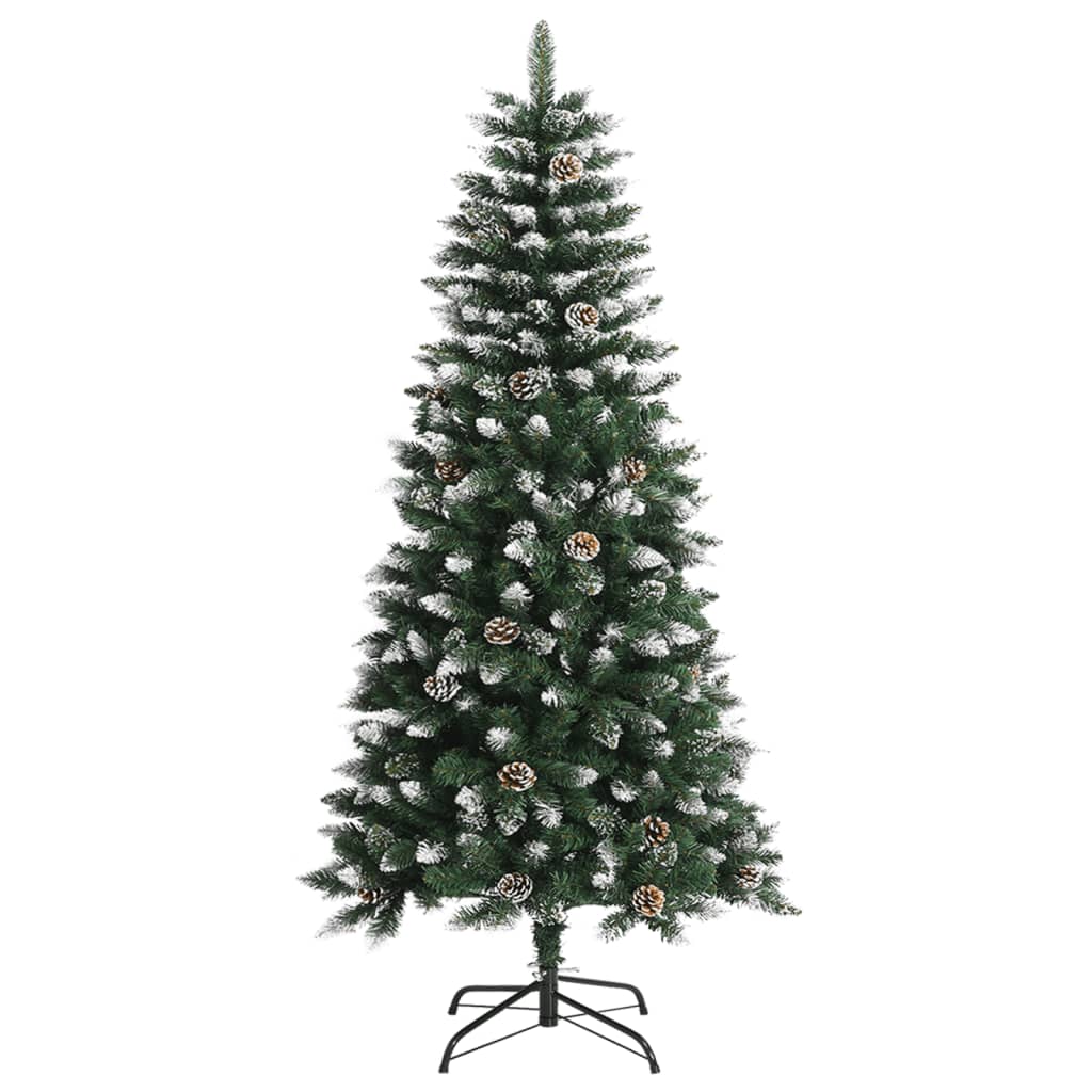 Árvore de natal artificial com suporte 120 cm PVC verde