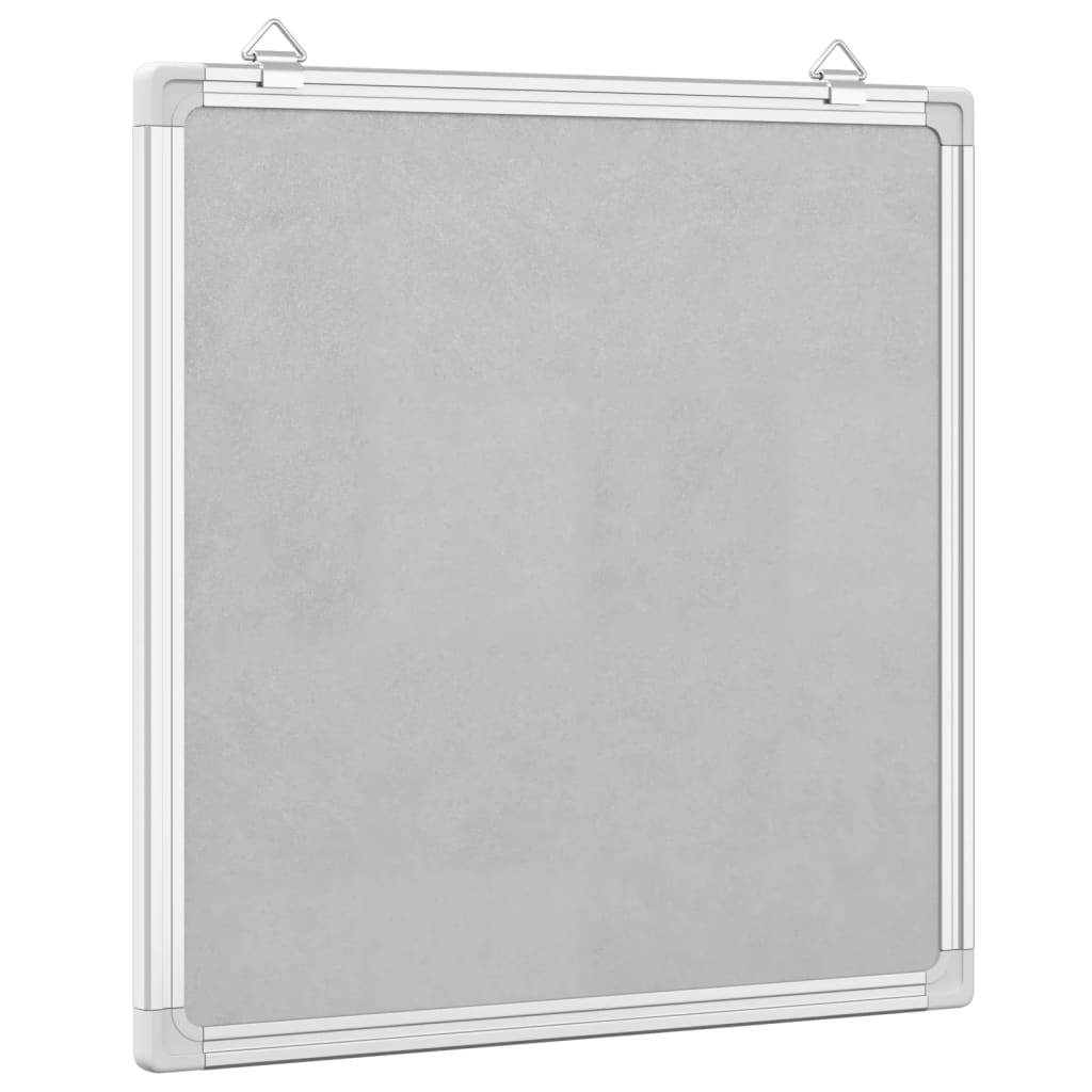 Quadro branco magnético 60x60x1,7 cm alumínio