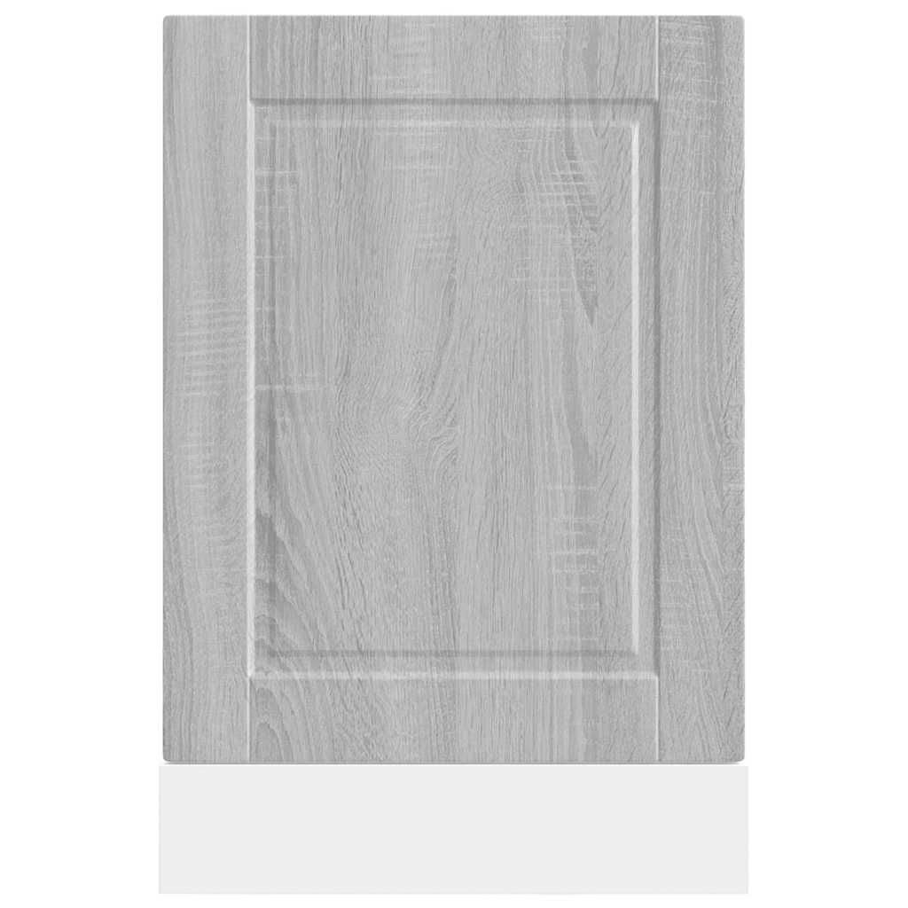 Painel máquina lavar louça porto cinzento sonoma 45x1,5x57 cm