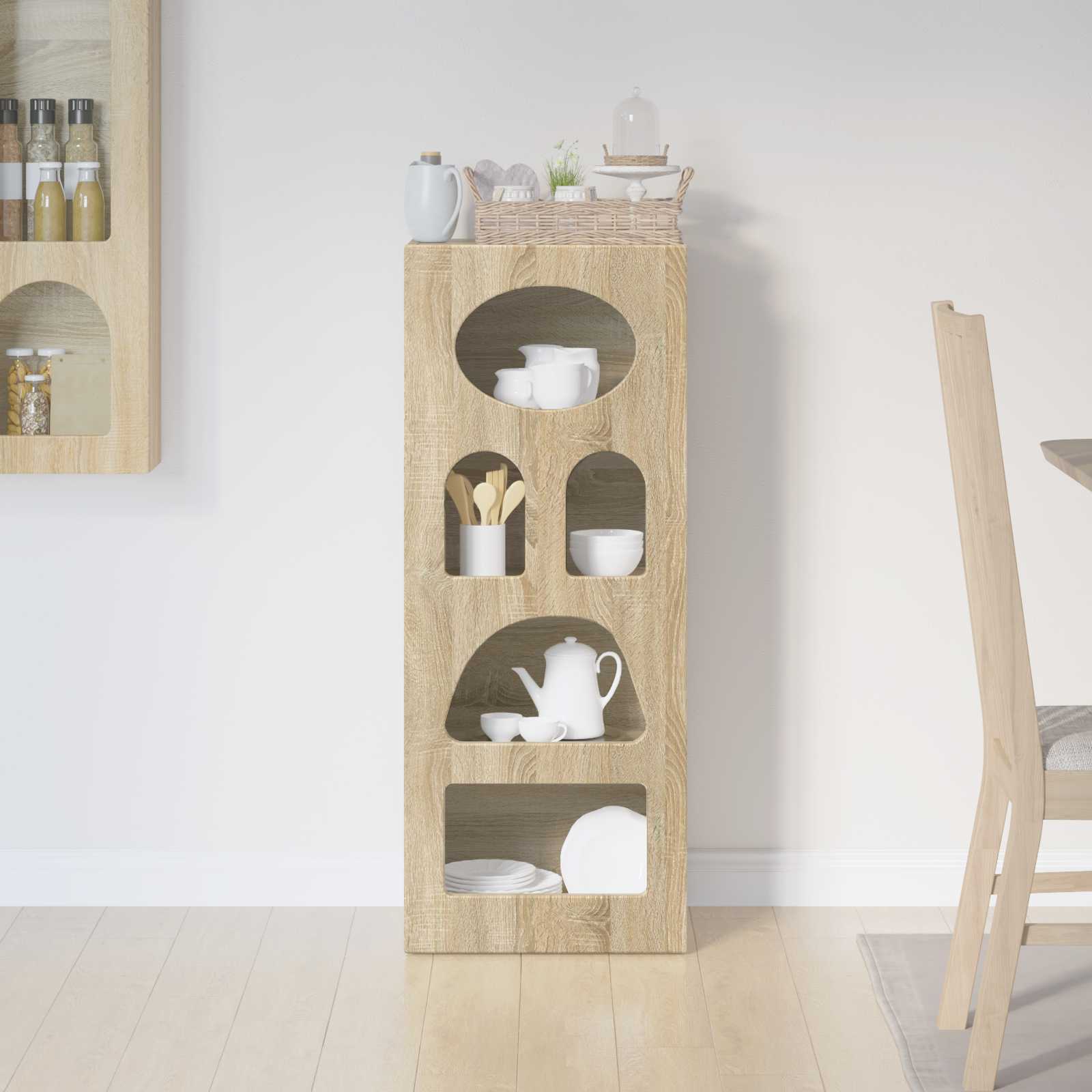Buffet elst carvalho sonoma 40 x 35 x 100,5 cm