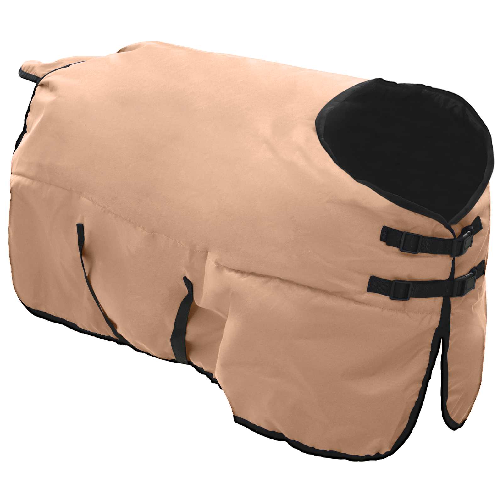 Cobertor de cavalo cappuccino 85 cm poliéster
