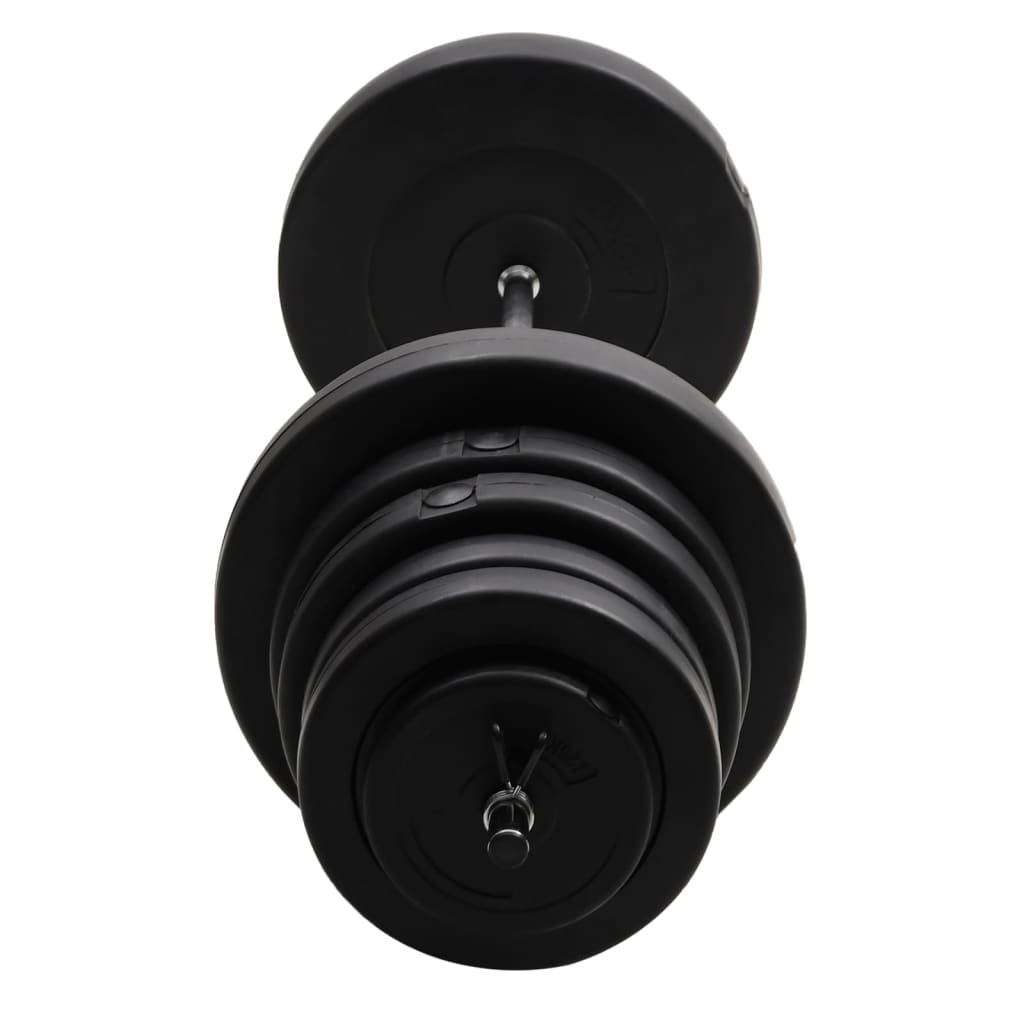 Barra com discos 90 kg