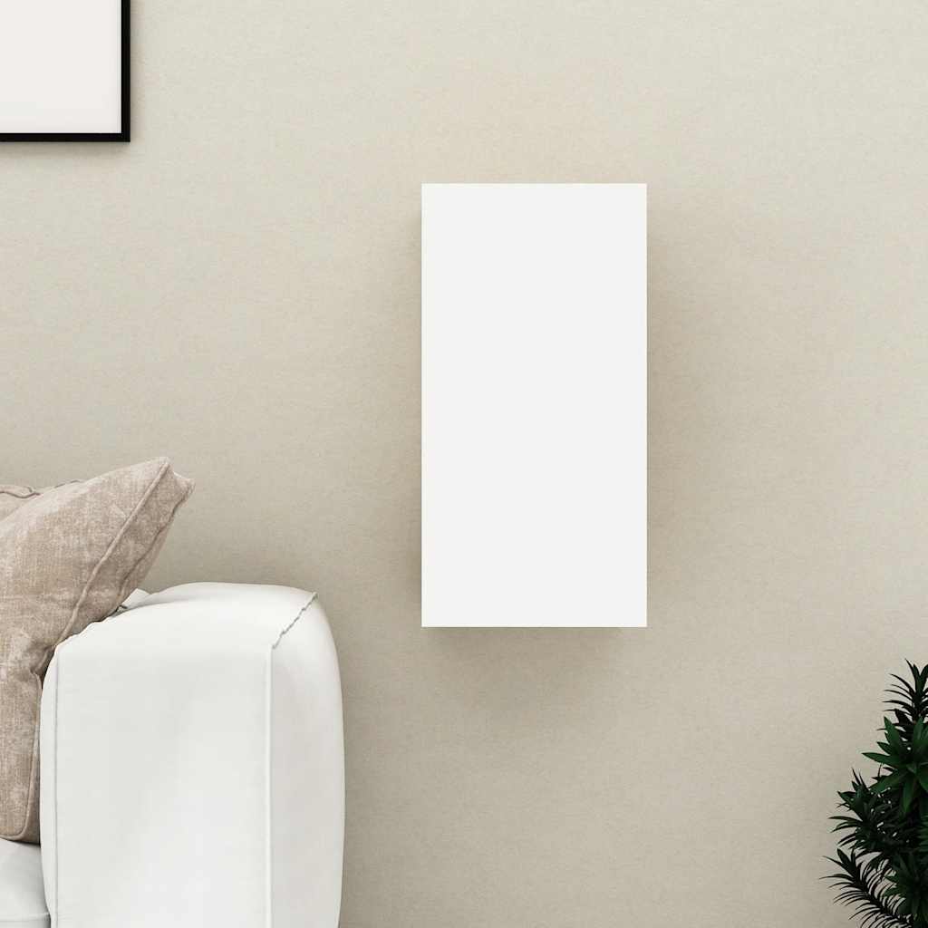 Móvel de TV 30,5x30x60 cm derivados de madeira branco