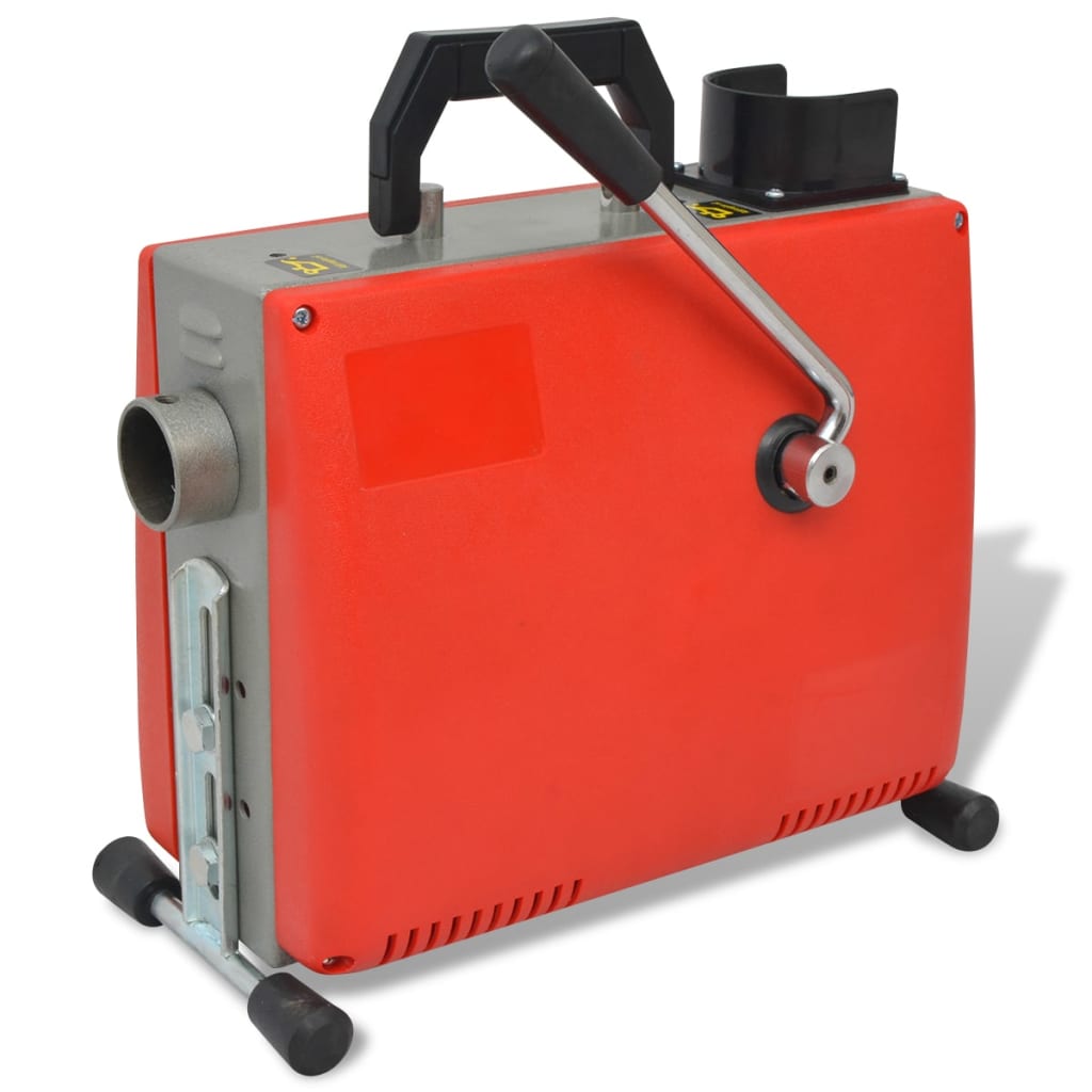 Máquina desentupidora de canos 250 w 15mx16 mm 4,5mx9,5mm