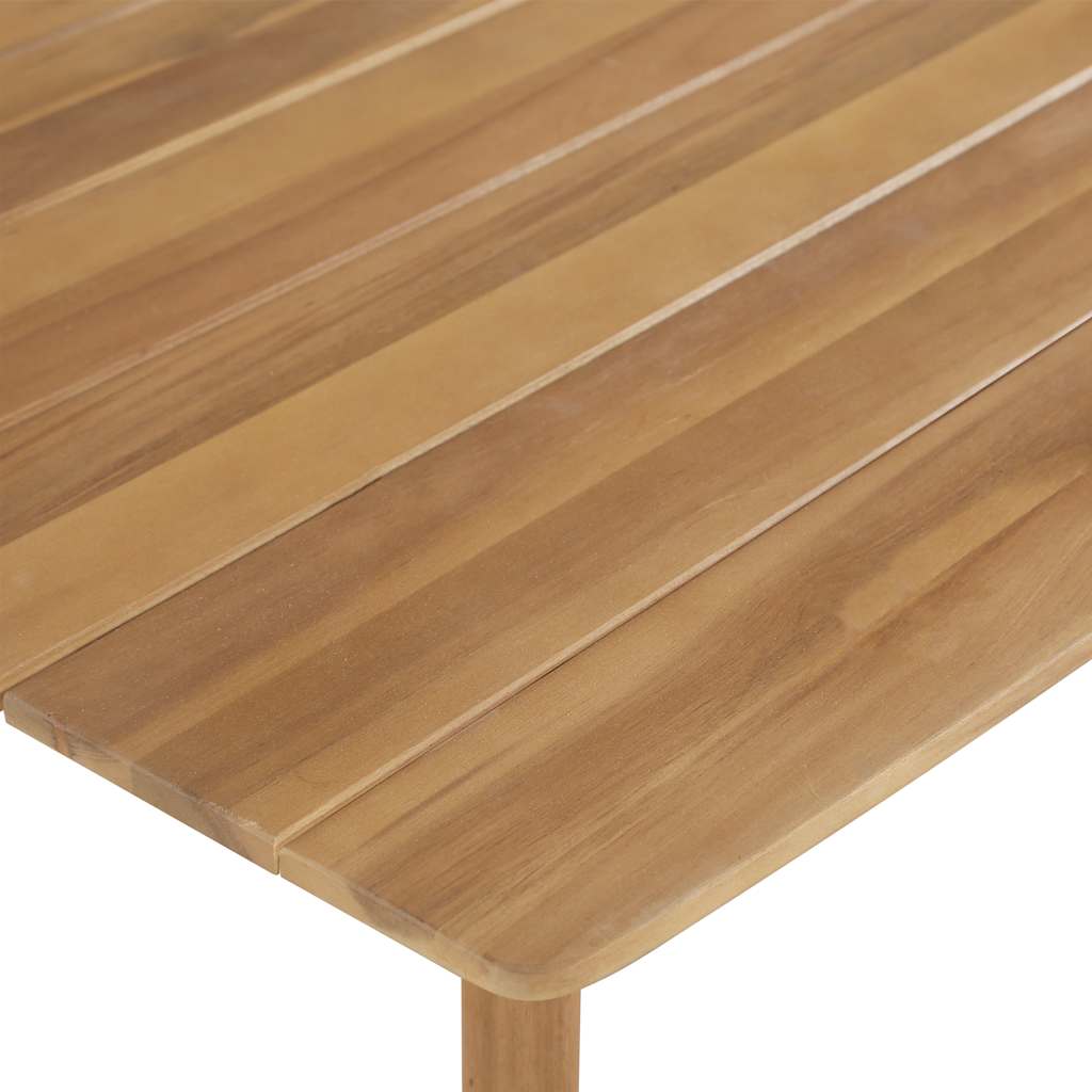 5 Pcs conjunto de jantar exterior madeira acácia maciça