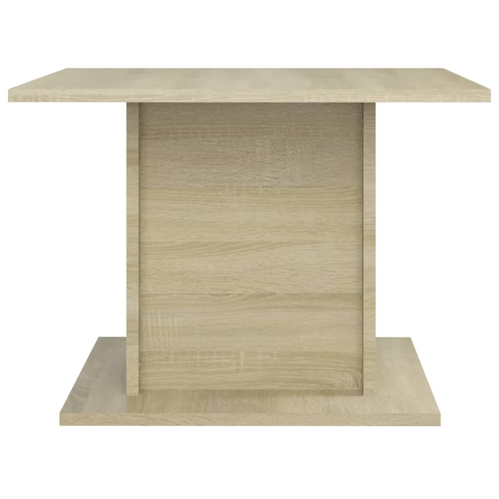 Mesa de centro 55,5x55,5x40cm derivados madeira carvalho sonoma
