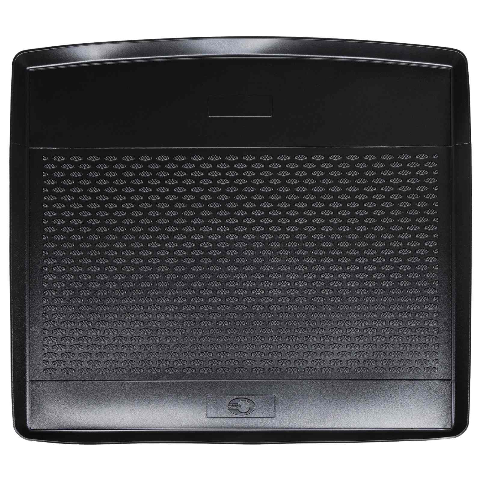 Tapete de porta-malas preto adequado para id.4 2021- borracha