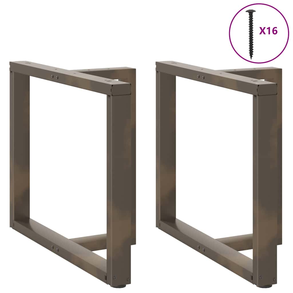 Pés de mesa de jantar em forma de t, 2 peças, preto, 90x35x(72-73) cm, aço