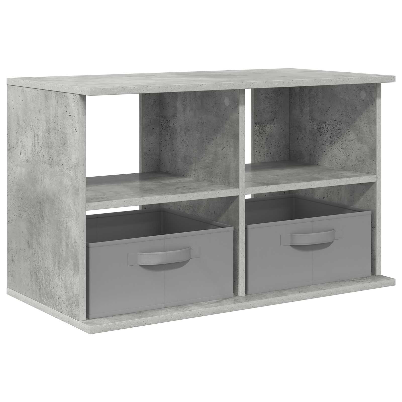 Suporte de TV com gaveta cinzento 79 x 40 x 48 cm
