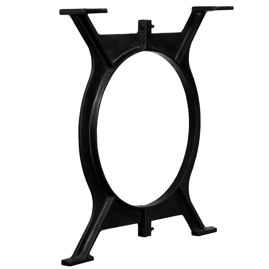 Pernas p/ mesa de jantar 2 pcs estrutura em o ferro fundido