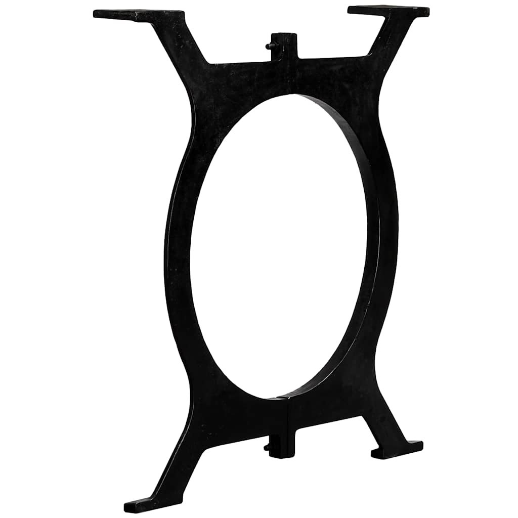 Pernas p/ mesa de jantar 2 pcs estrutura em o ferro fundido