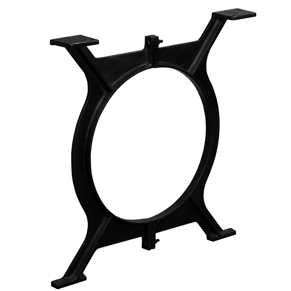 Pernas p/ mesa de jantar 2 pcs estrutura em o ferro fundido