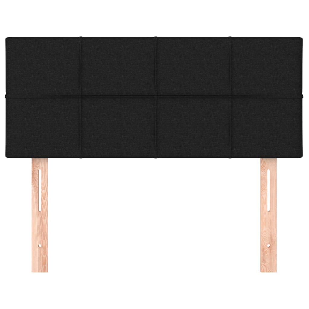 Cabeceira de cama tecido 90x5x78/88 cm preto