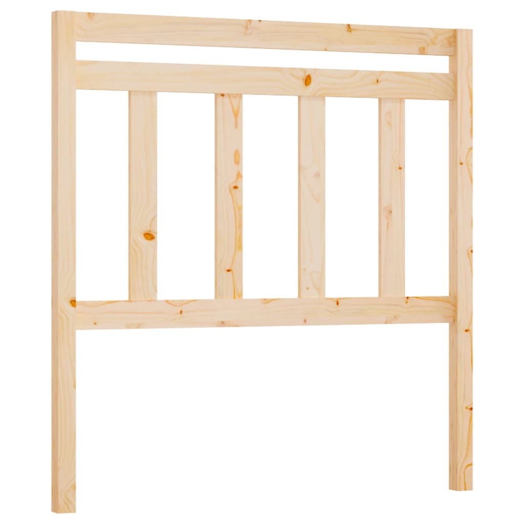 Cabeceira de cama 81x4x100 cm pinho maciço