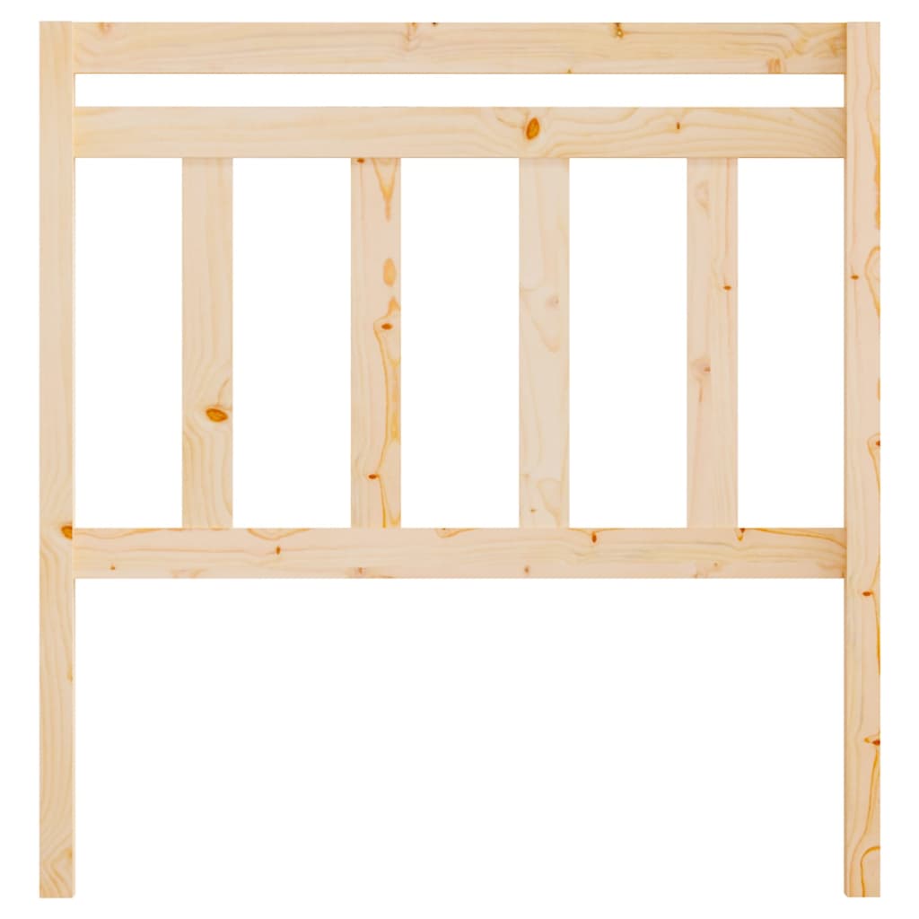 Cabeceira de cama 81x4x100 cm pinho maciço