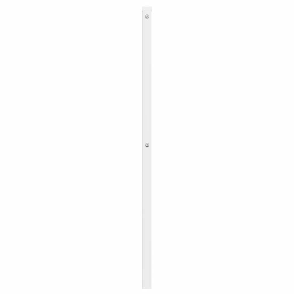 Cabeceira de substituição 135 cm metal branco