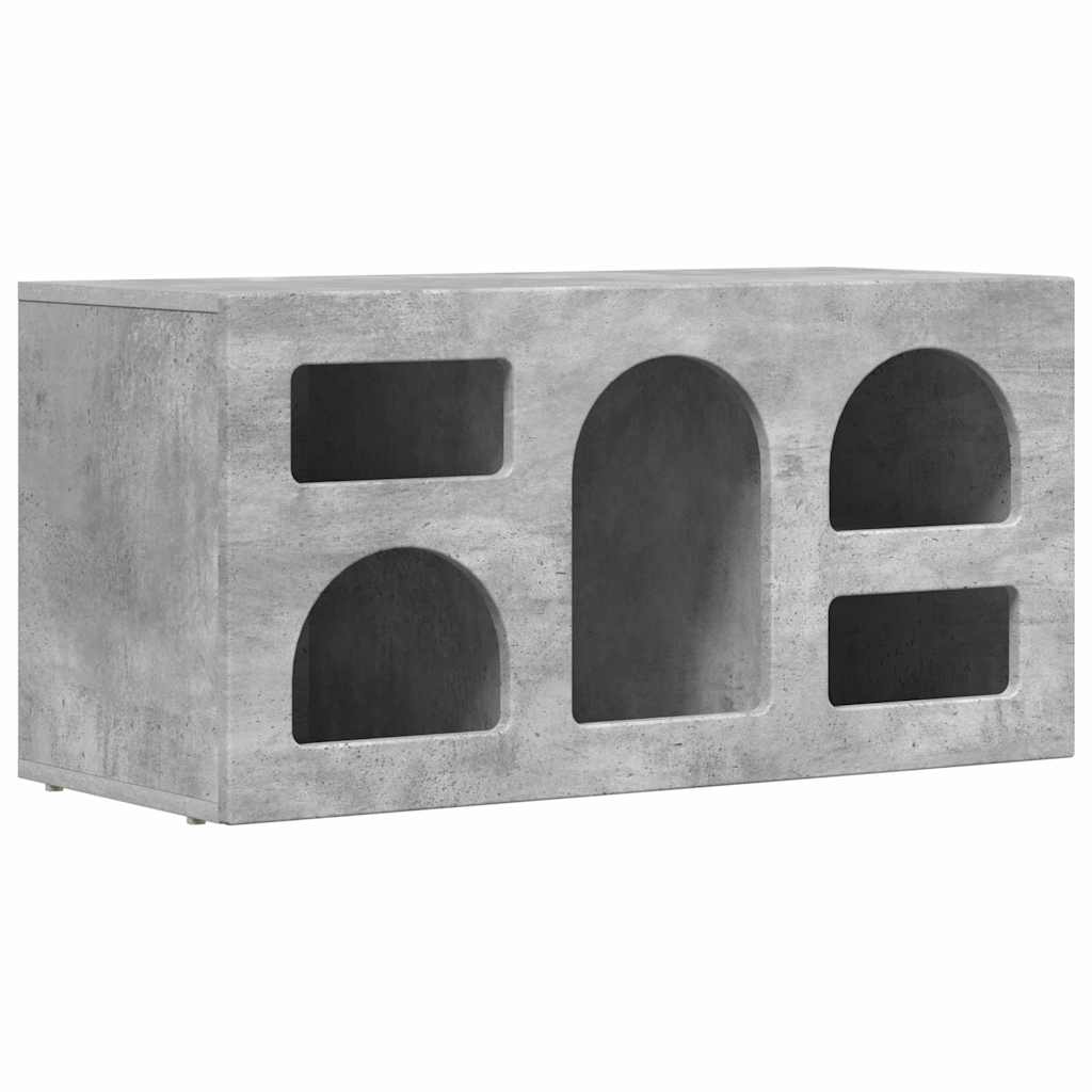 Gabinete para TV elst 80 x 35 x 40 cm cinzento
