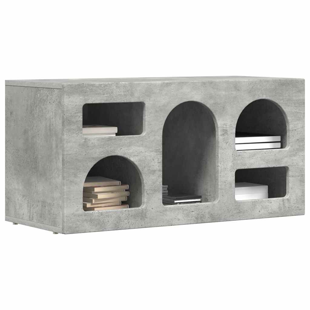 Gabinete para TV elst 80 x 35 x 40 cm cinzento