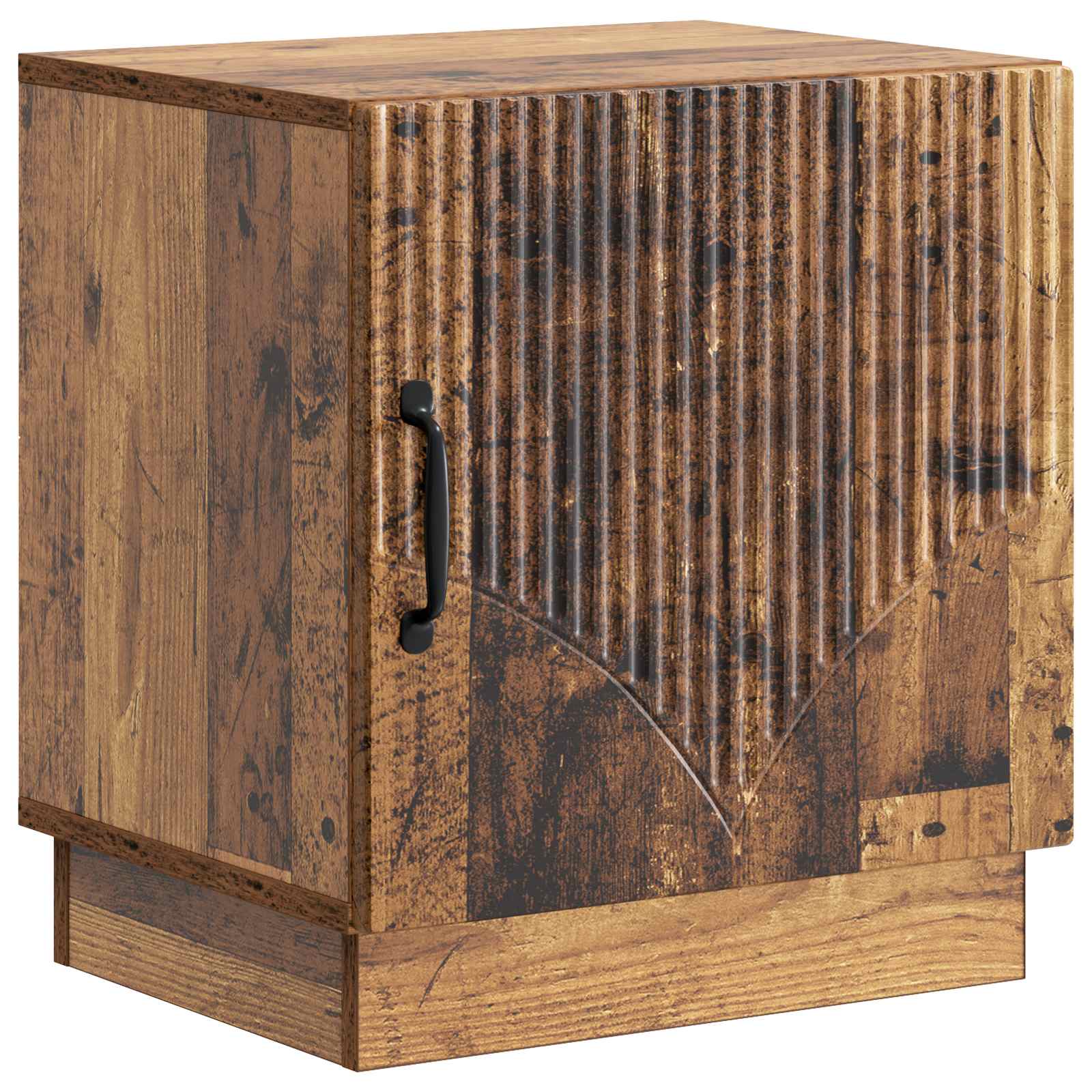 Mesa-de-cabeceira madeira antiga 43 x 34,5 x 47 cm