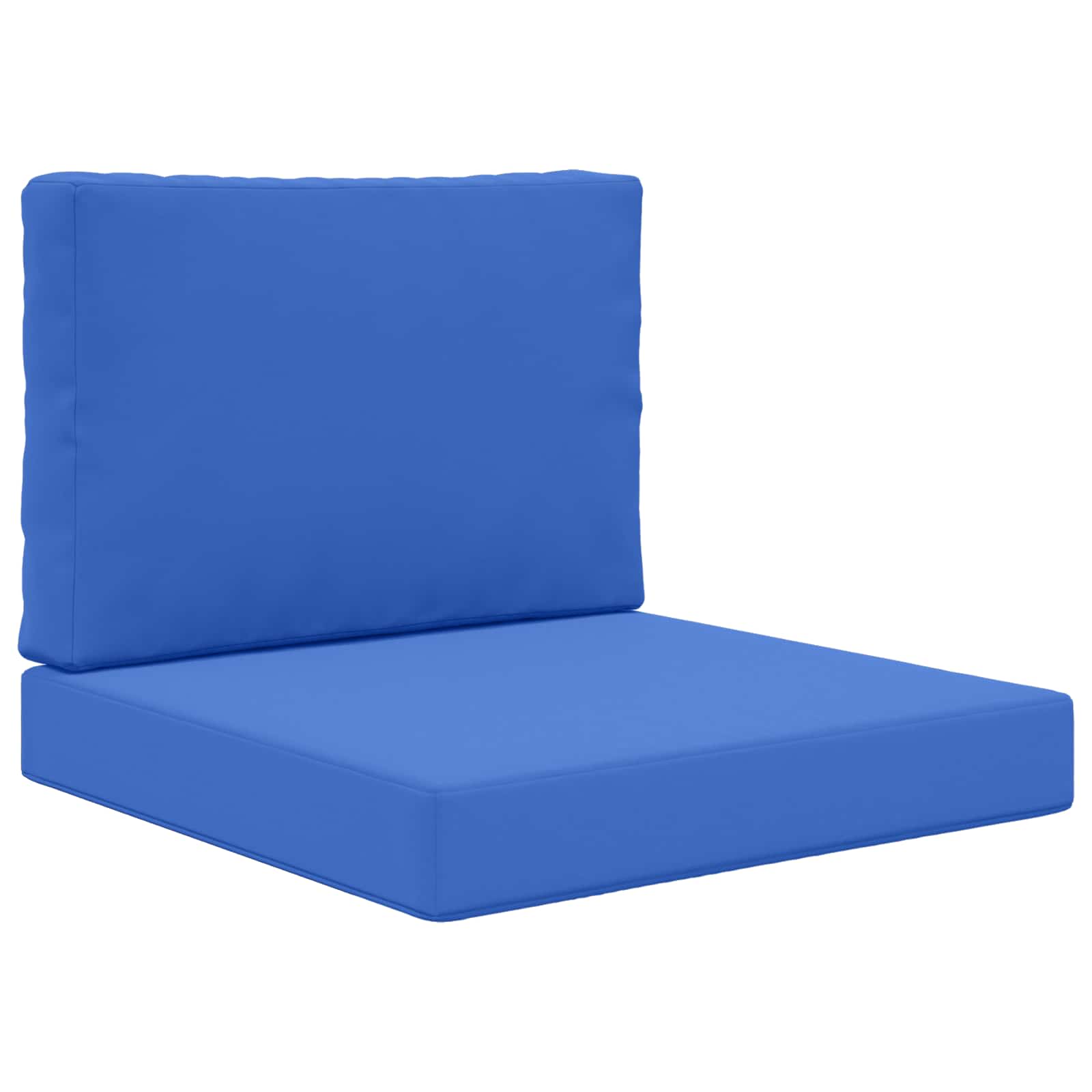 Almofada para sofá externo poliéster azul royal 60 x 60 x 8 cm