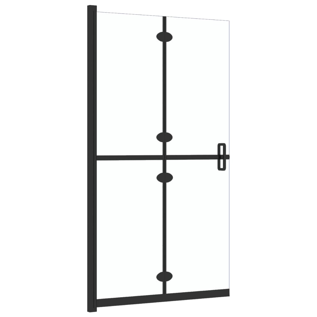 Divisória chuveiro dobrável 120x190 cm vidro transparente esg