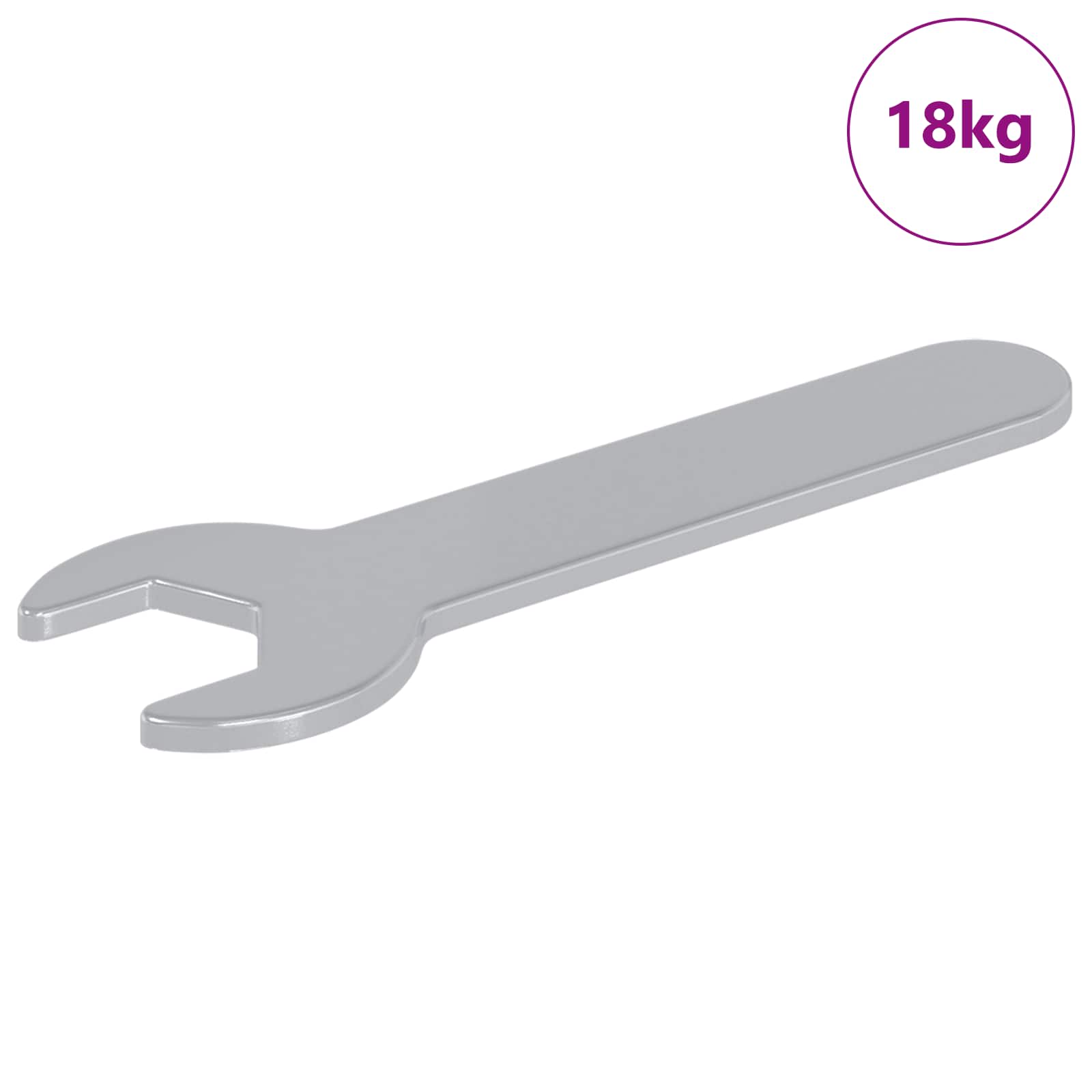Chave 1593 unid. prateado 13 mm ferro