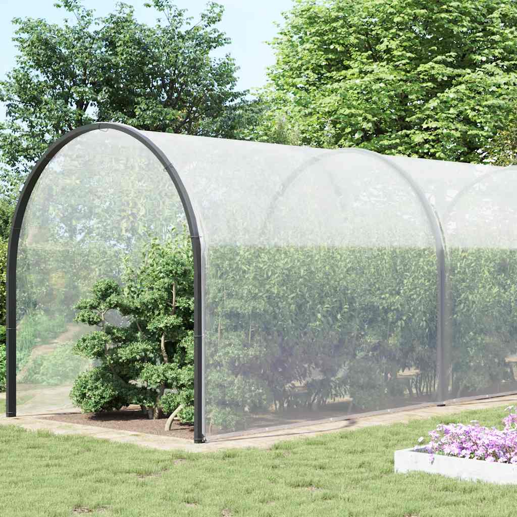 Encerado transparente com ilhós 10x10 m polietileno