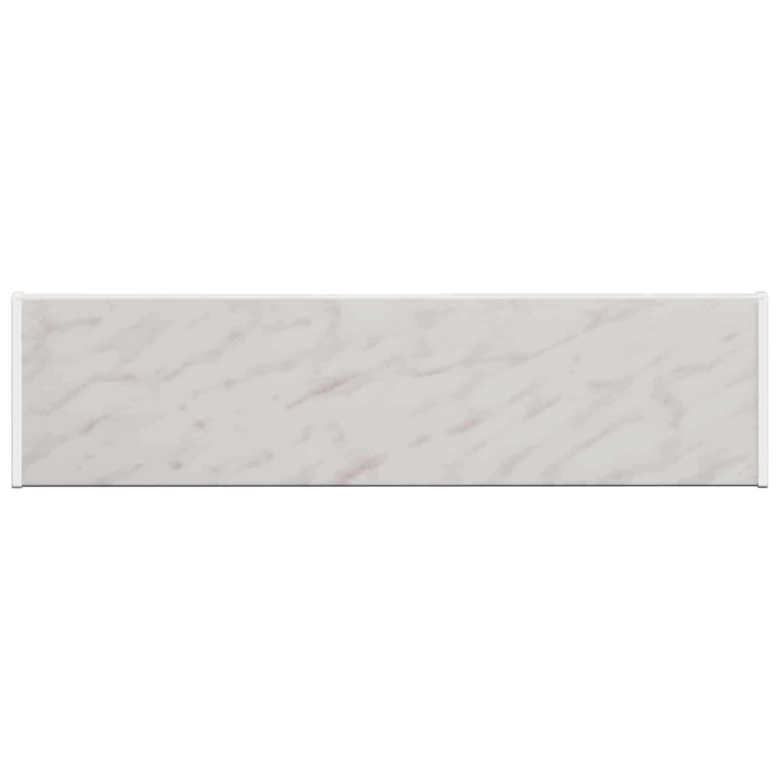 Soleira de janela textura de mármore 60 x 20 x 4,5 cm PVC