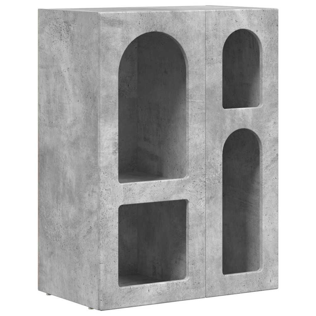 Buffet elst cinzento 59 x 35 x 80.5 cm derivados de madeira