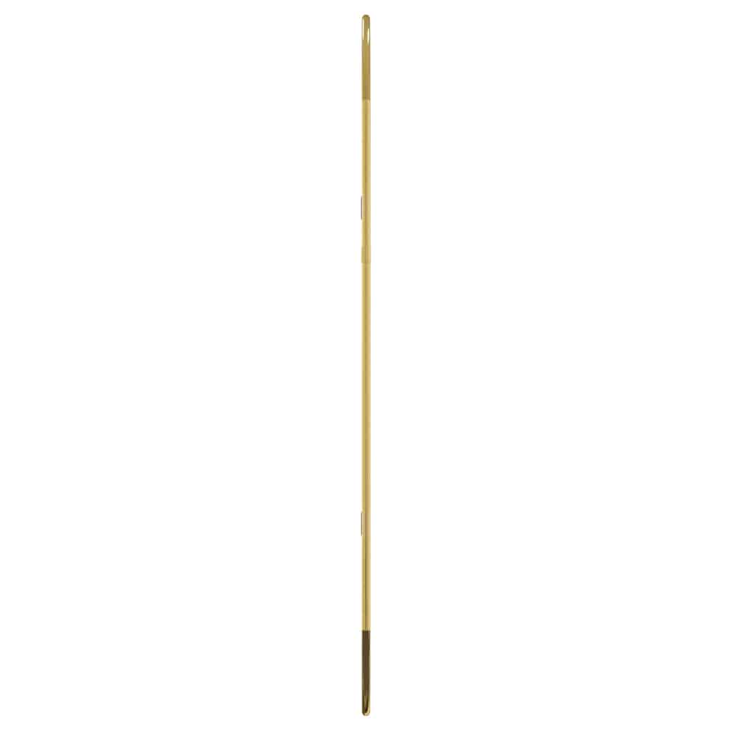 Espelho de parede 70x30 cm oval dourado