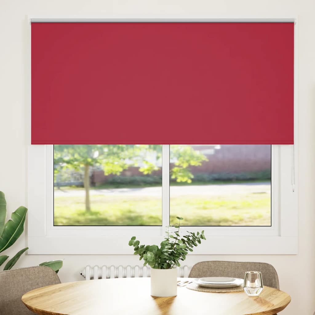 Persiana de enrolar 155x175 cm largura tecido 151,6cm poliéster