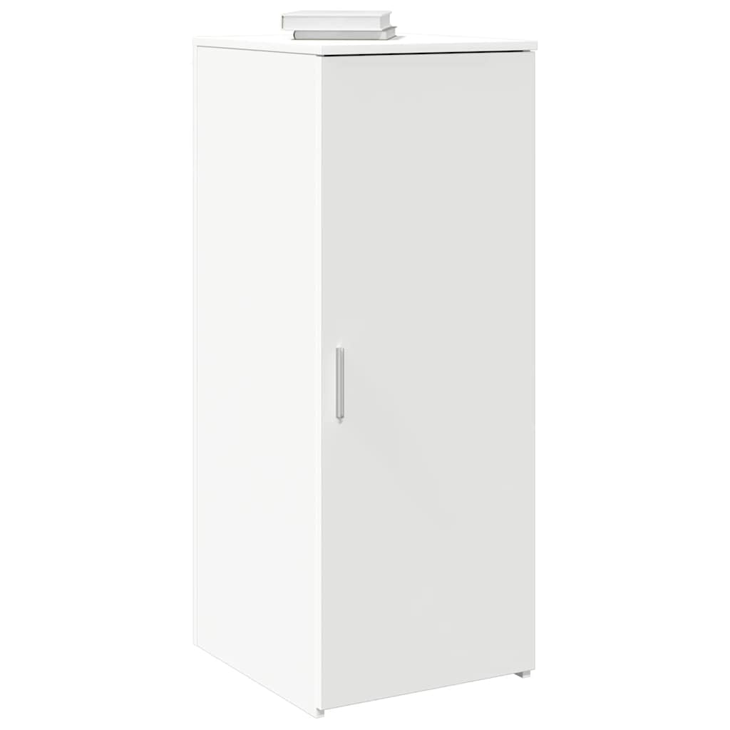 Armário de arrumação branco 40x45x103,5 cm madeira engenheirada