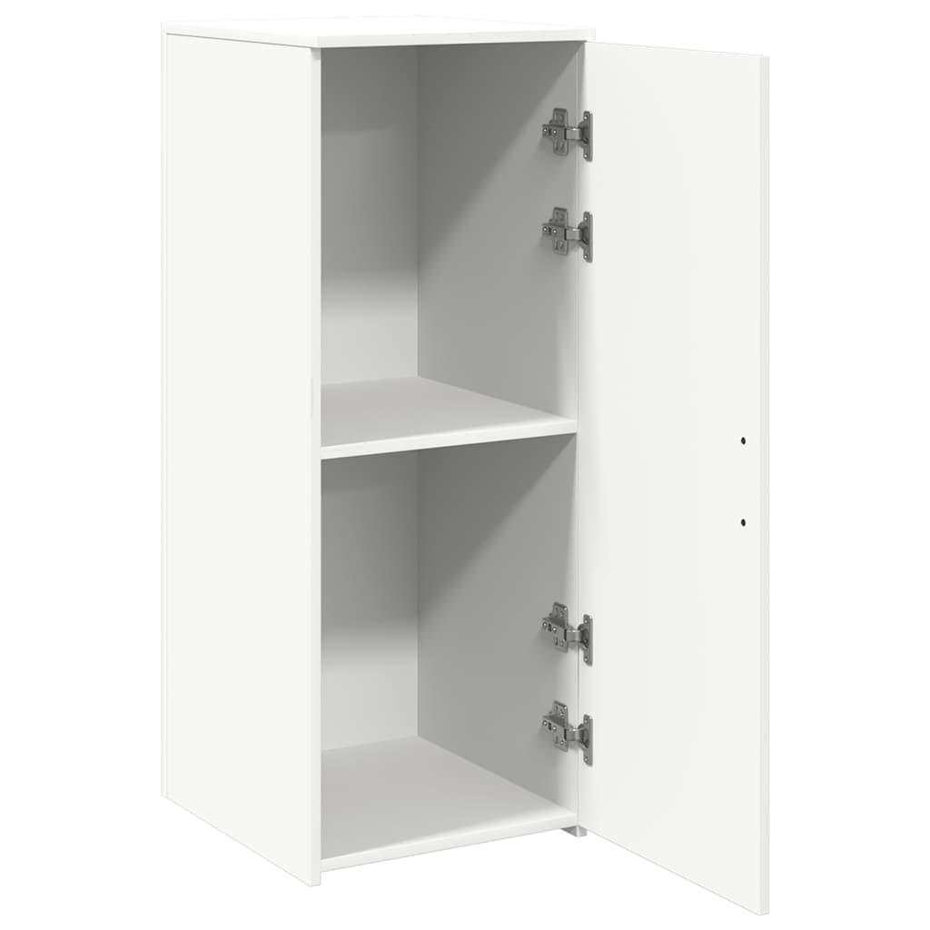 Armário de arrumação branco 40x45x103,5 cm madeira engenheirada