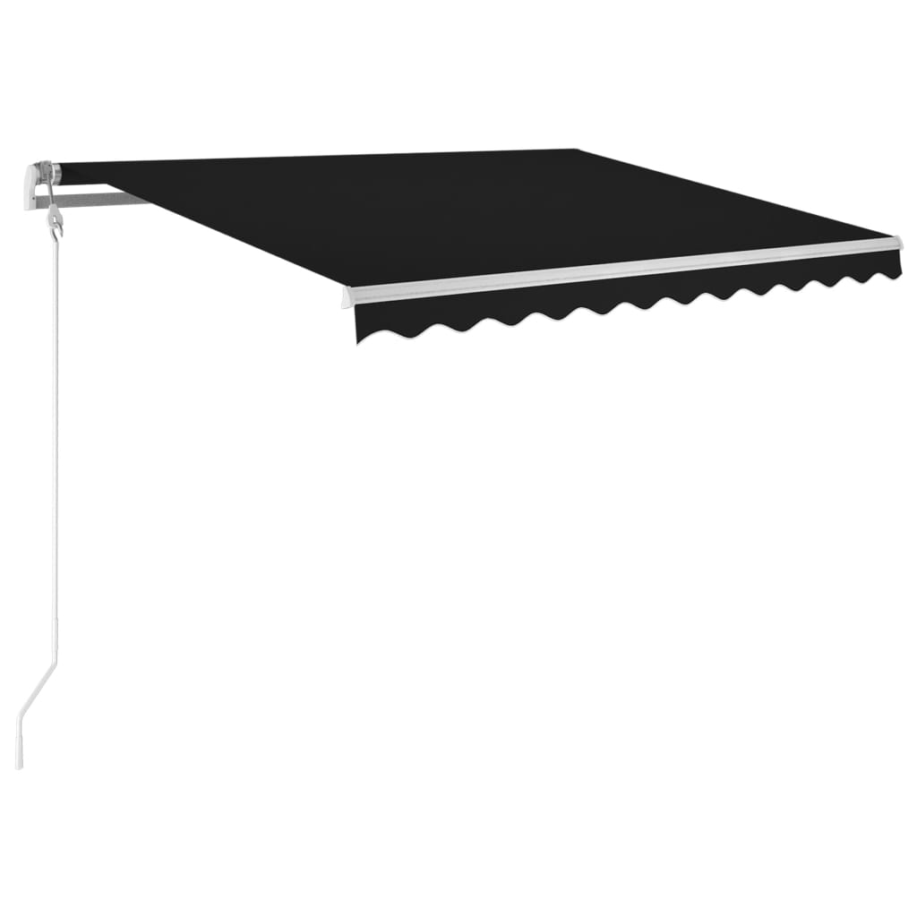 Toldo retrátil automático 300x250 cm antracite