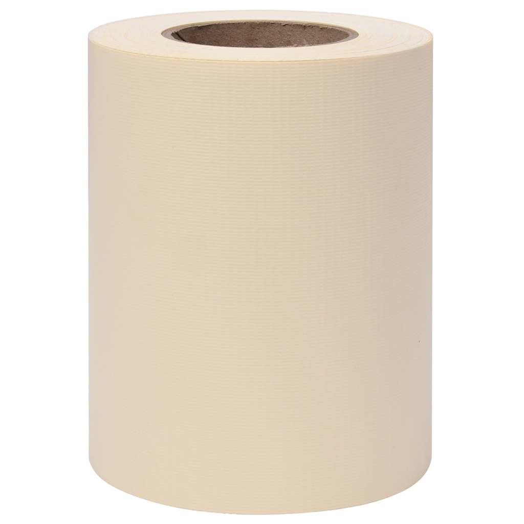 Painel de privacidade para jardim 35x0,19 m PVC creme