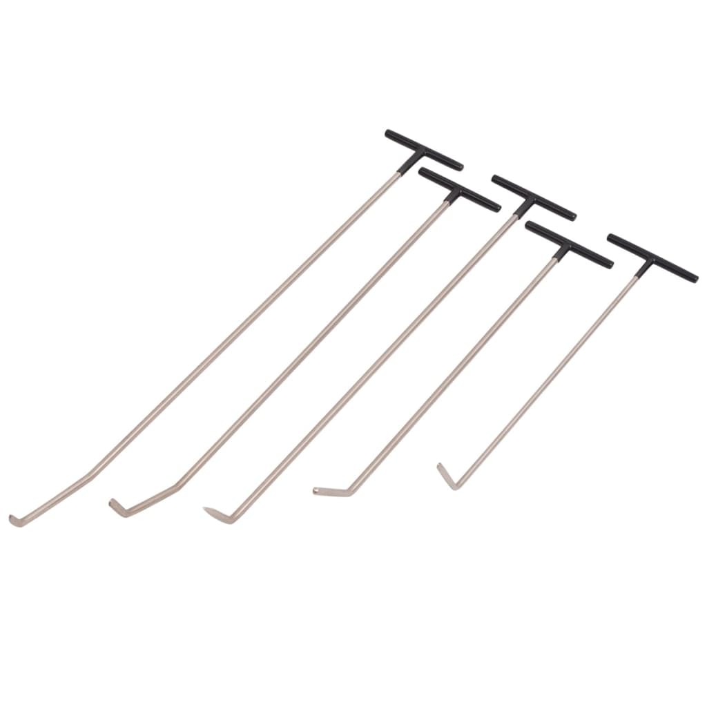 Conjunto reparação de mossas s/ repintura 21 pcs aço inoxidável