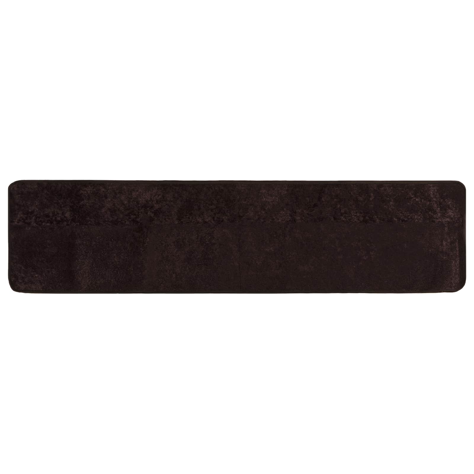 Passadeira marsa antracite 80 x 450 cm poliéster e PVC